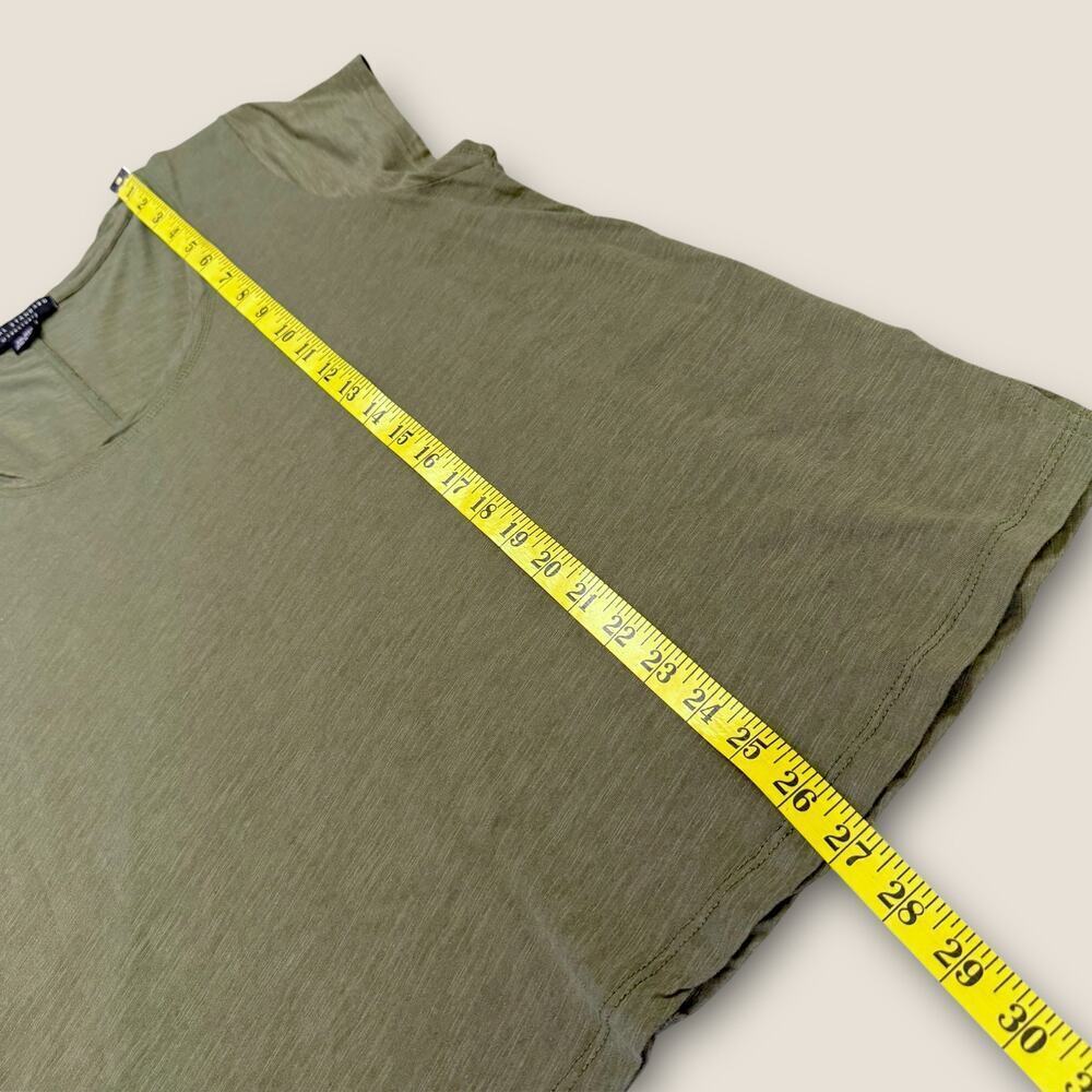 Social Standard Sanctuary Cap Short Sleeve T Shirt Top Scoop Neck Size XXL Green - Picture 12 of 13